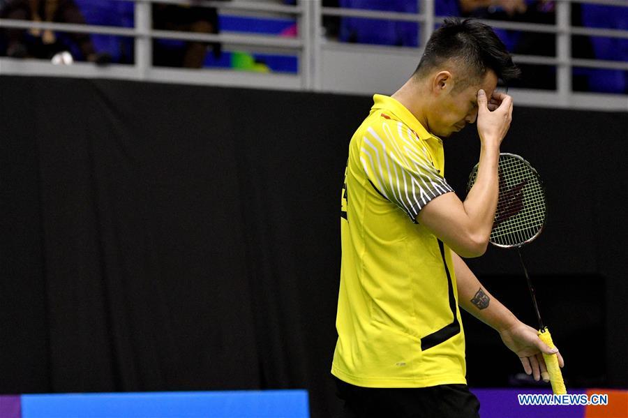 Lin Dan cũng bại trận sau 3 set đấu