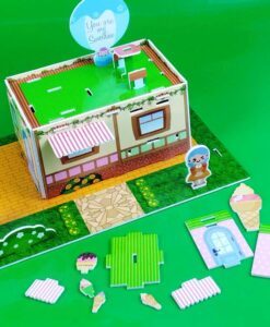 Bo Rap Hinh 3D . Tiem Kem Bon Mua 3